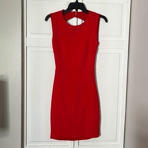 Lulu’s Red Backless Mini Dress - Size Small